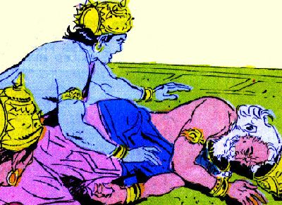 Heartbroken Dasharatha